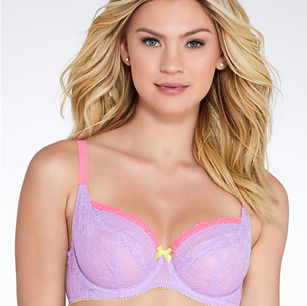 Cleo by Panache Skye, 30E, purple/pink